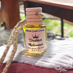 Drakkar Midsummer Glass Car Oil Diffuser Freshener 8ml